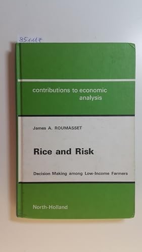 Seller image for Rice and risk : decision making among low-income farmers for sale by Gebrauchtbcherlogistik  H.J. Lauterbach