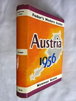 Fodor's Modern Guide AUSTRIA 1956 illustrated edition with maps