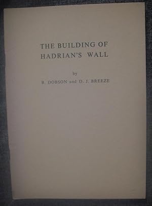 Immagine del venditore per The Building of Hadrian's Wall venduto da eclecticbooks