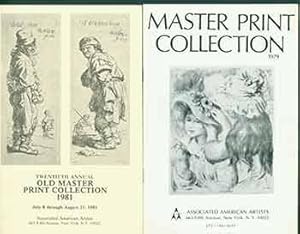 Master Print Collection 1979 and Twentieth Annual Old Master Print Collection 1981. [Two Auction ...