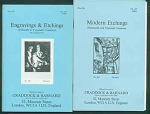 Modern Etchings (Nineteenth and Twentieth Centuries) and Engravings & Etchings (Fifteenth to Twen...