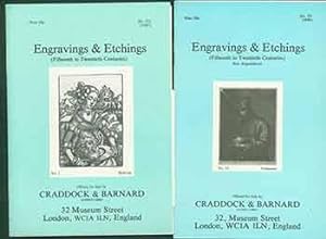 Engravings & Etchings (Fifteenth to Twentieth Centuries). No. 151 & 153. [Two Auction Catalogues].