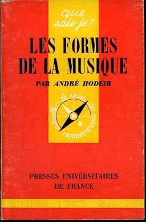 Seller image for Que sais-je? N 478 Les formes de la musique for sale by Le-Livre