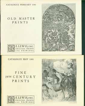Old Master Prints February 1981 and Fine 19th Century Prints May 1981. [Two Auction Catalogues].
