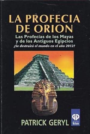 Seller image for La profeca de Orin for sale by Librera Cajn Desastre