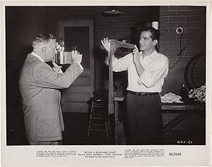 Bild des Verkufers fr Beyond a Reasonable Doubt (Original photograph of Dana Andrews on the set of the 1956 film) zum Verkauf von Royal Books, Inc., ABAA