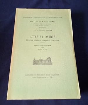 Atys et Osiris - Etude de religions orientales comparées