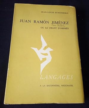 Immagine del venditore per Juan Ramon Jimenez ou le chant d'orphe venduto da L'ENCRIVORE (SLAM-ILAB)