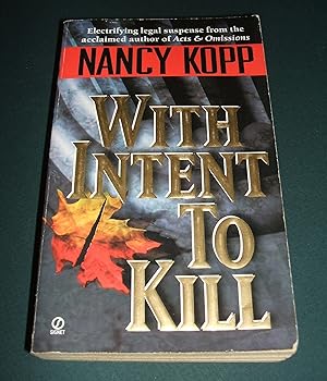 Seller image for With Intent to Kill for sale by biblioboy