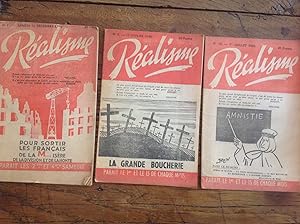 Revues REALISME 1948 - 1949