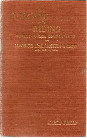 Seller image for Breaking and Riding for sale by Cameron House Books