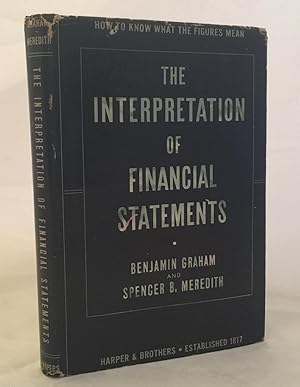 Seller image for The Interpretation of Financial Statements for sale by Lise Bohm Books