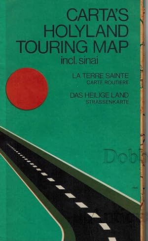 Carta`s Holyland Touring Map incl. Sinai. La Terre Sainte. Carte Routiere. Das Heilige Land. Stra...