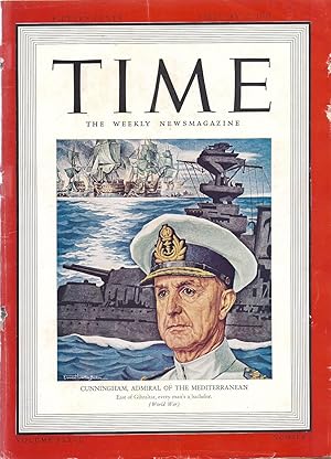 Time The Weekly News Magazine Volume XXXVII Number 7, February 17, 1941 hd