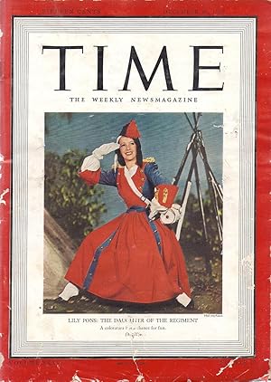 Time The Weekly News Magazine Volume XXXVI Number 26, December 30, 1940 hd