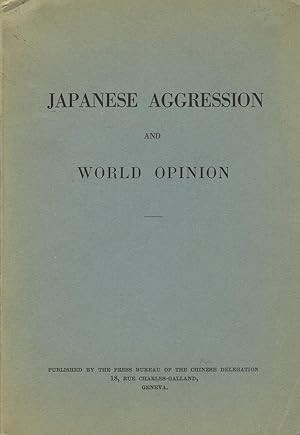 Japanese aggression and world opinion (July 7 to October 7, 1937)