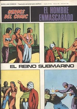 Hombre Enmascarado/Phantom de Burulan SOLO CUBIERTA nº 04: El reino submarino