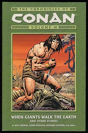 Imagen del vendedor de Chronicles of Conan Vol 10 When Giants Walk Earth Trade Paperback TPB Dark Horse Books a la venta por CollectibleEntertainment
