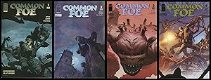 Image du vendeur pour Common Foe Comic Set 1-2-3-4 Lot Monsters Horror World War 2 Battle of the Bulge mis en vente par CollectibleEntertainment