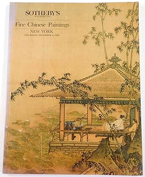 Fine Chinese Paintings. New York: December 4, 1986