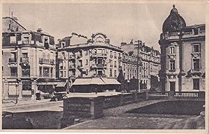 Reims Marne La Place Myron Cathedrale French Postcard