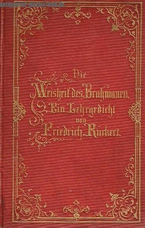 Die Weisheit der Brahmanen. Ein Lehrgedicht.