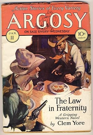 Seller image for ARGOSY - January 11 1930 [ V209 #3 ] for sale by Gene Zombolas