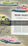 Imagen del vendedor de Article: Dreams Unlimited "Designers in This Fantastic Detroit Laboratory Are Given a Free-Hand to Style the Cars Your Grandchildren May be Driving Fifty Years Hence." a la venta por Hammonds Antiques & Books