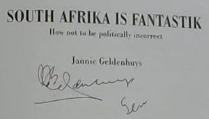 Bild des Verkufers fr South Africa is Fantastik - How not to be politically correct zum Verkauf von Chapter 1