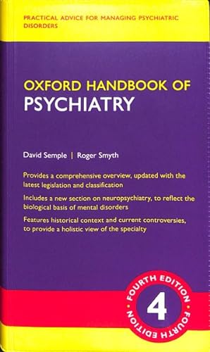 Seller image for Oxford Handbook of Psychiatry for sale by GreatBookPrices