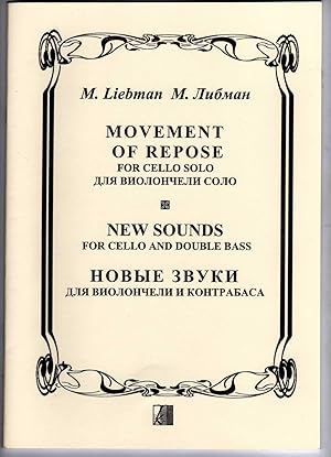 Seller image for New Sounds for Cello and Double Bass [BOOKLET with CD-ROM] - (including the score) Movement of Repose for Cello Solo for sale by Cameron-Wolfe Booksellers