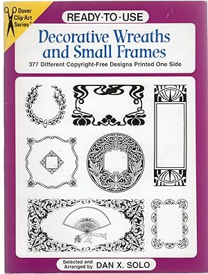 Ready to Use Decorative Wreaths and Small Frames (Clip Art (Dover))