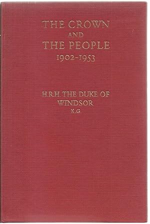 Image du vendeur pour The Crown And The People 1902-1953 mis en vente par Sabra Books