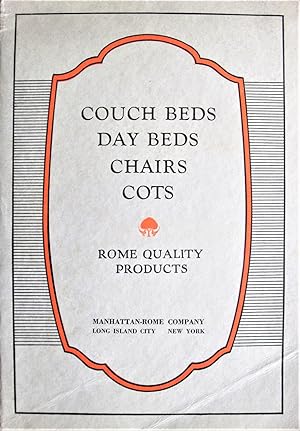 Couch Beds, Day Beds, Chairs, Cots. Trade Catalogue