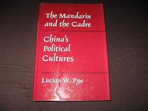 Bild des Verkufers fr The Mandarin and the Cadre: China's Political Cultures (Michigan Monographs in Chinese Studies) zum Verkauf von Works on Paper