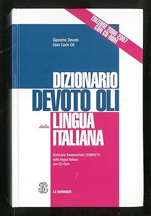 Bild des Verkufers fr Dizionario della lingua italiana zum Verkauf von Sergio Trippini