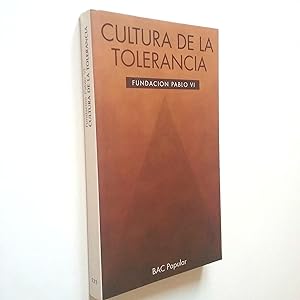 Seller image for Cultura de la tolerancia for sale by MAUTALOS LIBRERA