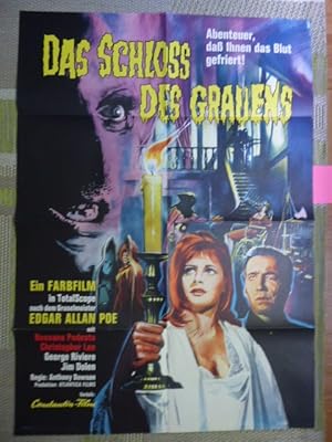 Das Schloß des Grauens. Ein Farbfilm in TotalScope nach dem Gruselmeister Edgar Allan Poe mit Ros...