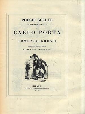 Imagen del vendedor de Poesie scelte in dialetto milanese a la venta por Librodifaccia