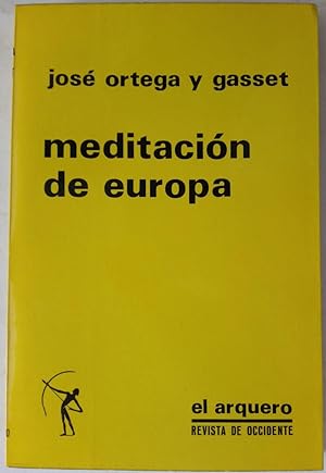 Imagen del vendedor de Meditacin de Europa a la venta por Librera Ofisierra