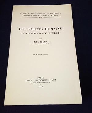 Image du vendeur pour Les robots humains dans le mythe et dans la science mis en vente par L'ENCRIVORE (SLAM-ILAB)