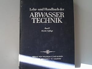 Seller image for Lehr- und Handbuch der Abwassertechnik; Band 1. for sale by Antiquariat Bookfarm
