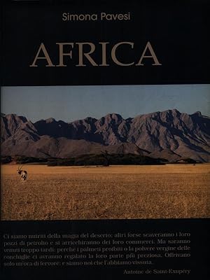 Bild des Verkufers fr Africa zum Verkauf von Librodifaccia