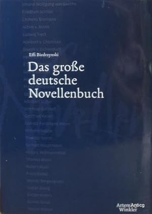 Bild des Verkufers fr Das groe deutsche Novellenbuch. zum Verkauf von Antiquariat Gntheroth