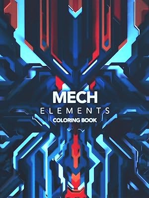 Mech Elements Coloring Book