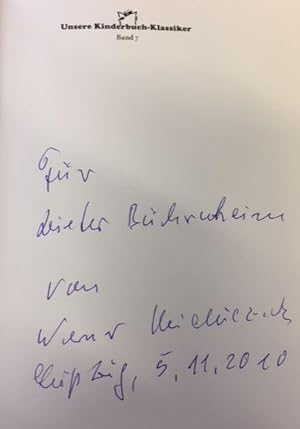 Imagen del vendedor de Der kleine hliche Vogel. / Vom Hahn der auszog, Hofmarschall zu werden. Zwei Bilderbucherzhlungen von Werner Heiduczek mit Illustrationen von Wolfgang Wrfel, Unsere Kinderbuch-Klassiker, herausgegeben von Elmar Faber und Konrad Reich, Band 7, a la venta por Bhrnheims Literatursalon GmbH