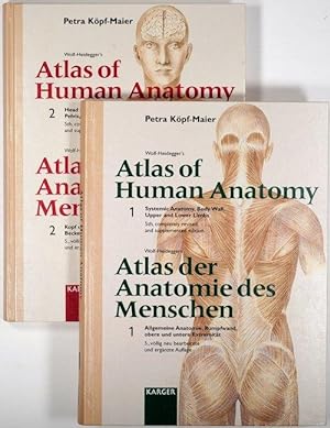 Seller image for Wolf-Heidegger's Atlas of Human Anatomy / Wolf-Heideggers Atlas der Anatomie des Menschen. 2 Bde. (al publ.) for sale by Antiq. F.-D. Shn - Medicusbooks.Com