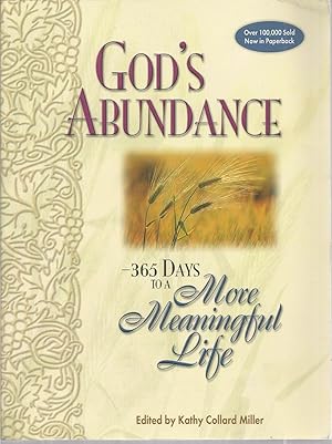 Imagen del vendedor de God's Abundance - 365 Days To a More Meaningful Life a la venta por The Book Junction
