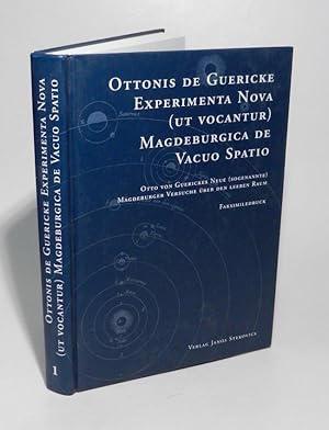 Experimenta Nova (ut vocantur) Magdeburgica de Vacuo Spatio. / Otto von Guerickes Neue (sogenannt...