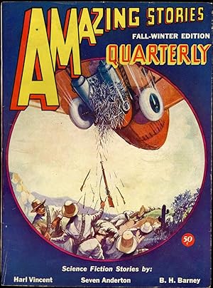 Imagen del vendedor de AMAZING STORIES QUARTERLY a la venta por John W. Knott, Jr, Bookseller, ABAA/ILAB